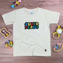T-Shirt Infantil Off White Super Jesus