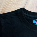 T-Shirt Infantil Preta Espalhe Amor Por Onde For