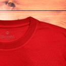Camiseta Masculina Vermelha Ele Vive Ele Reina Ele Voltará