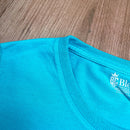 Camiseta Feminina Turquesa Ele Vive Ele Reina Ele Voltará
