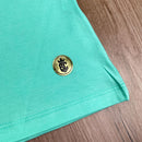Camiseta Feminina Verde Menta Ele Vive Ele Reina Ele Voltará