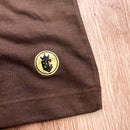 T-Shirt Infantil Marrom Armadura De Deus