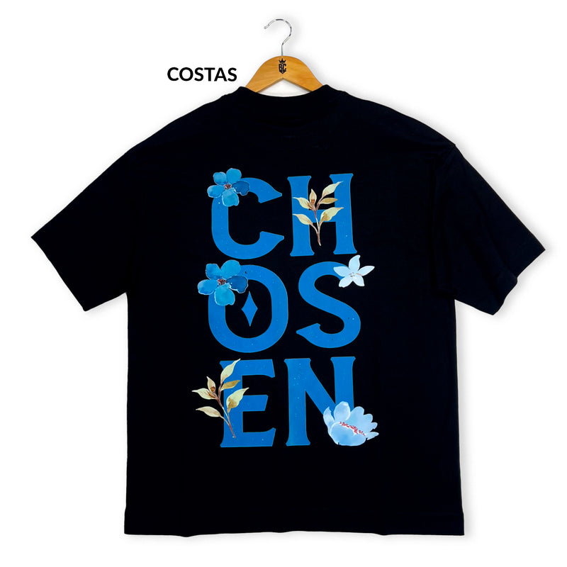 Oversized Preta Full Chosen Flores
